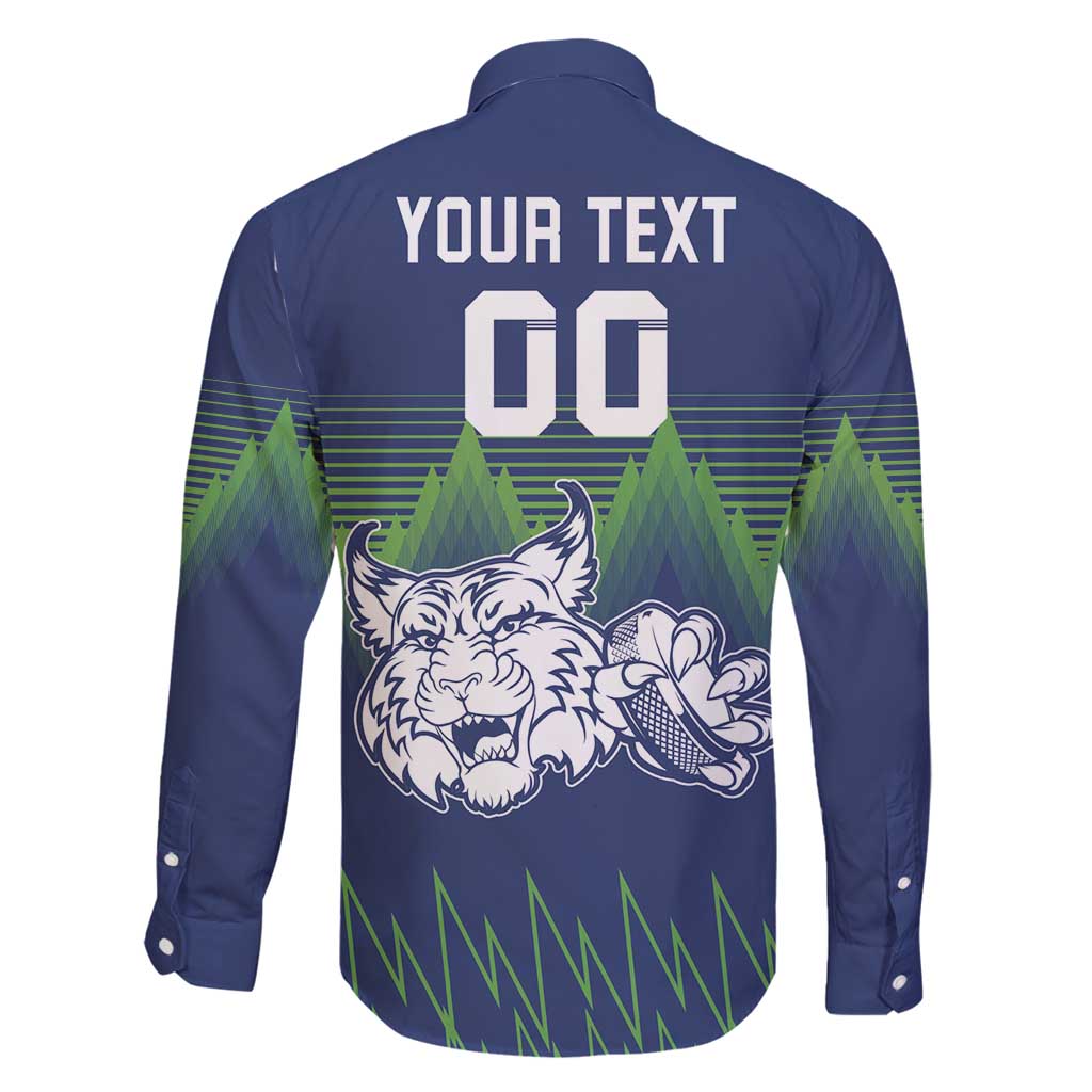 Custom Slovenia Hockey Family Matching Mermaid Dress and Hawaiian Shirt Slovenija Lynx Mascot