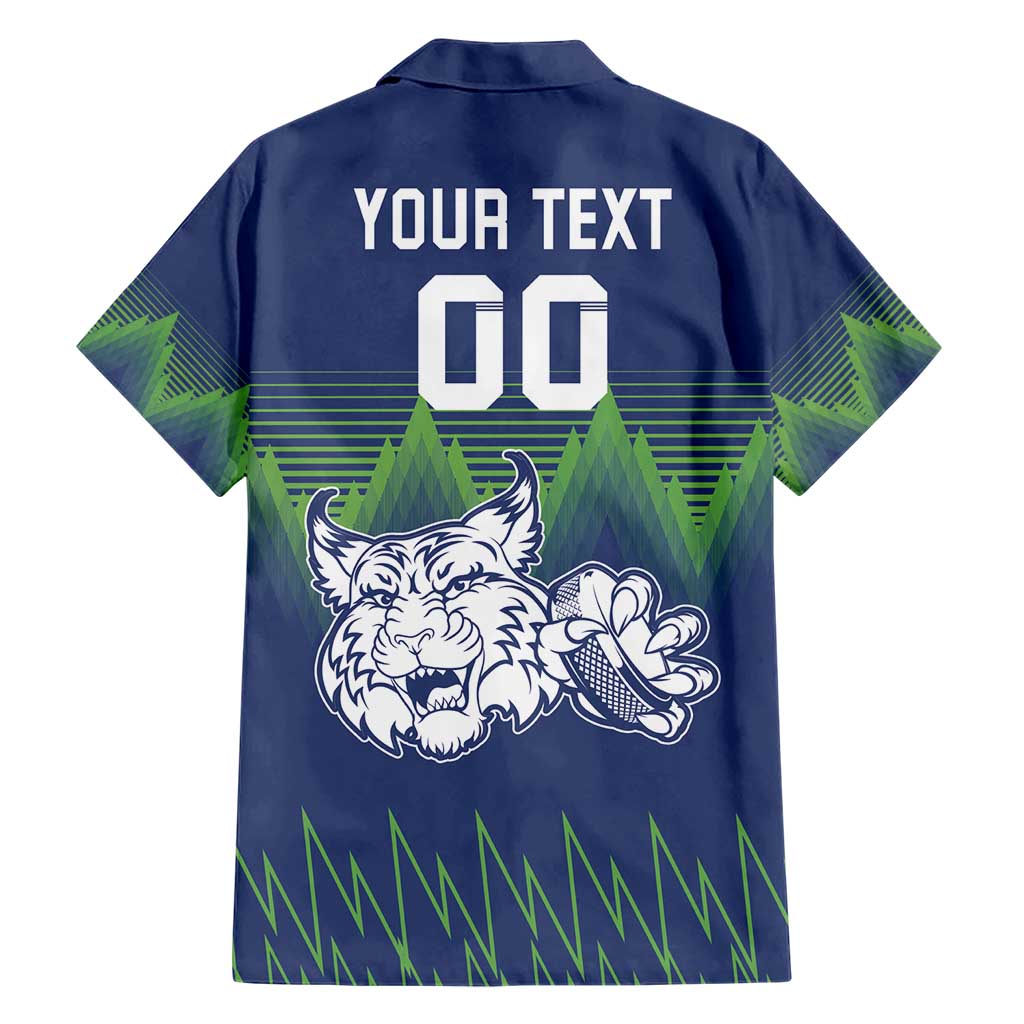 Custom Slovenia Hockey Family Matching Short Sleeve Bodycon Dress and Hawaiian Shirt Slovenija Lynx Mascot