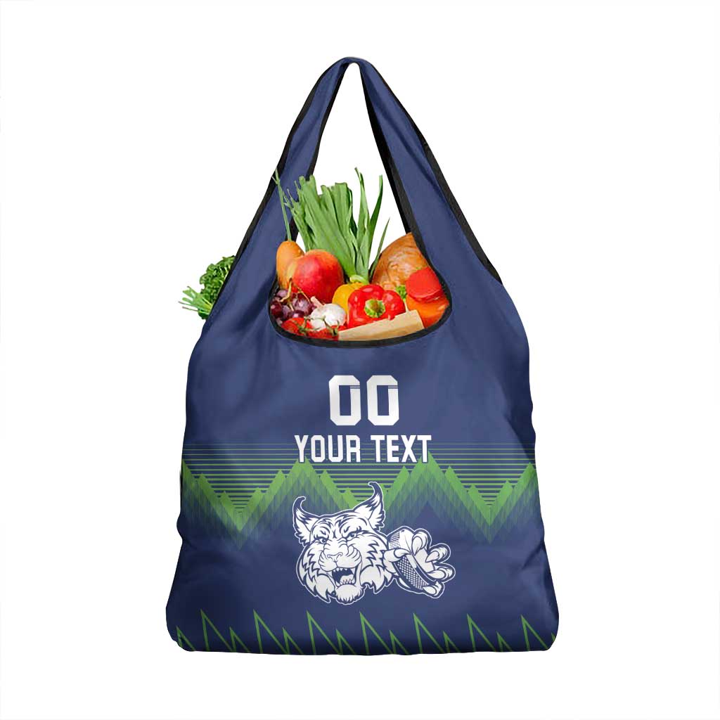 Custom Slovenia Hockey Grocery Bag Slovenija Lynx Mascot