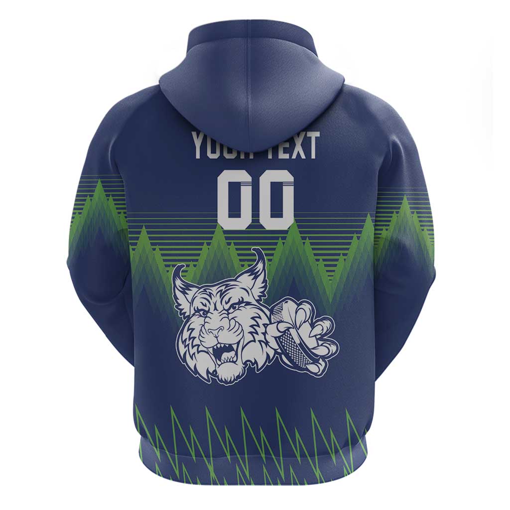 Custom Slovenia Hockey Hoodie Slovenija Lynx Mascot