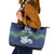Custom Slovenia Hockey Leather Tote Bag Slovenija Lynx Mascot