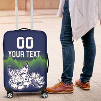 Custom Slovenia Hockey Luggage Cover Slovenija Lynx Mascot