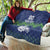 Custom Slovenia Hockey Quilt Slovenija Lynx Mascot