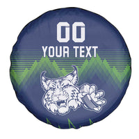 Custom Slovenia Hockey Spare Tire Cover Slovenija Lynx Mascot