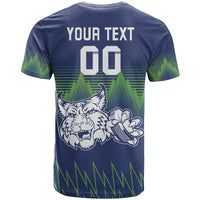 Custom Slovenia Hockey T Shirt Slovenija Lynx Mascot