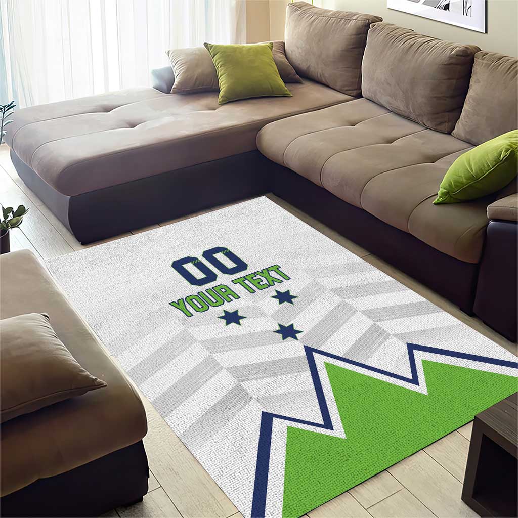 Custom Slovenia Hockey Area Rug Risi Go Champions