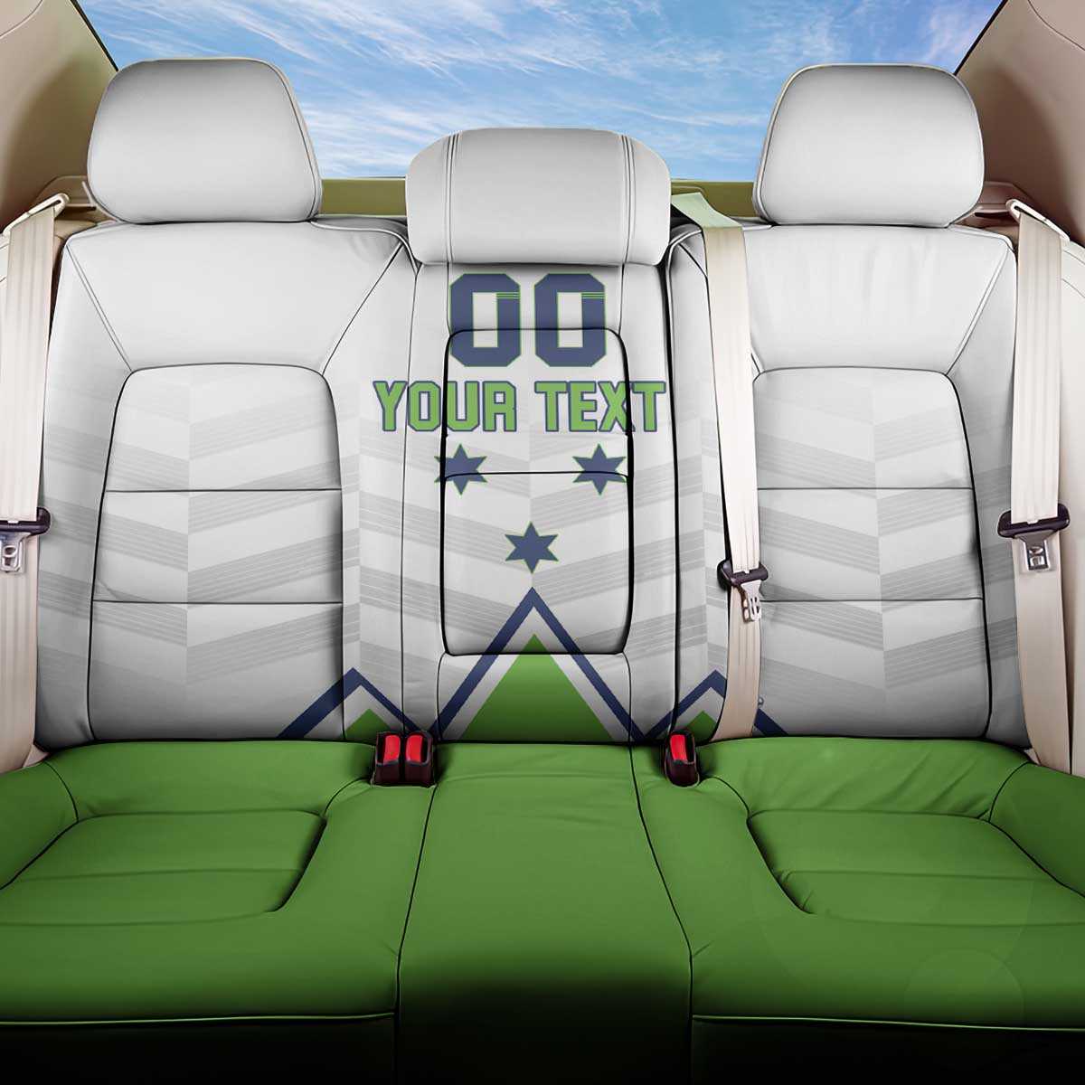Custom Slovenia Hockey Back Car Seat Cover Risi Go Champions