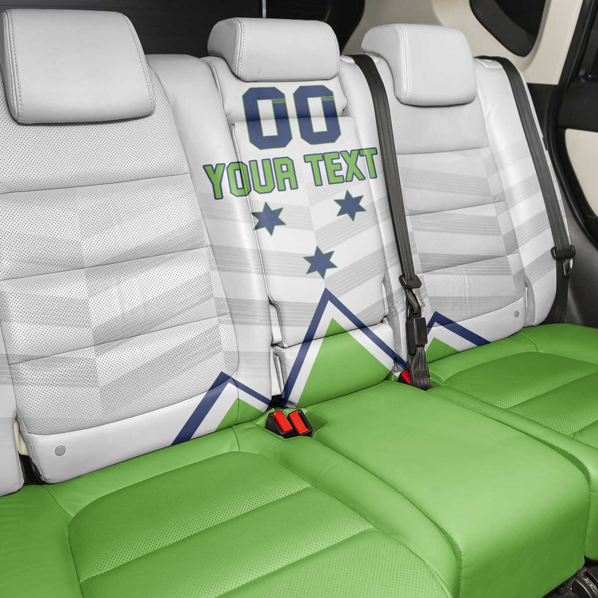 Custom Slovenia Hockey Back Car Seat Cover Risi Go Champions