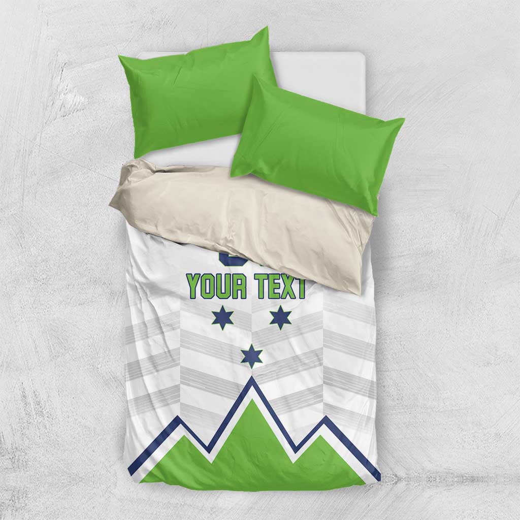 Custom Slovenia Hockey Bedding Set Risi Go Champions