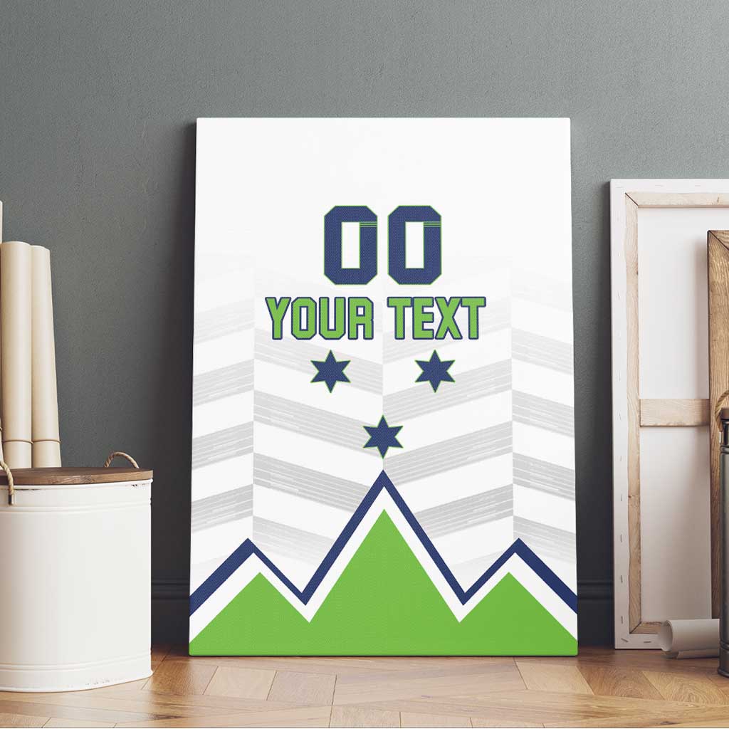 Custom Slovenia Hockey Canvas Wall Art Risi Go Champions