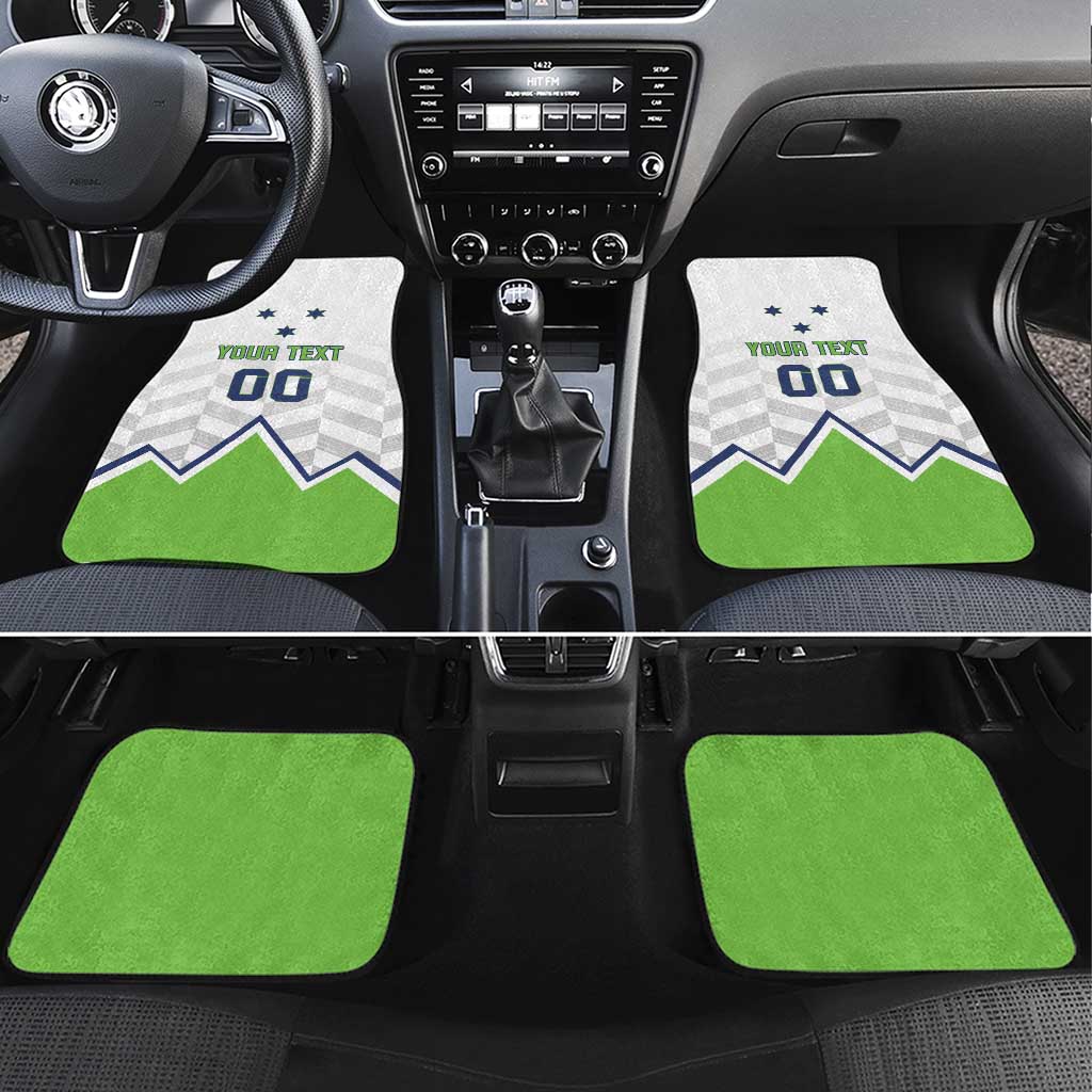 Custom Slovenia Hockey Car Mats Risi Go Champions