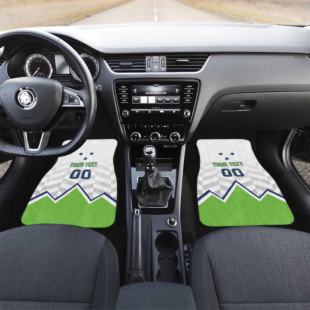 Custom Slovenia Hockey Car Mats Risi Go Champions