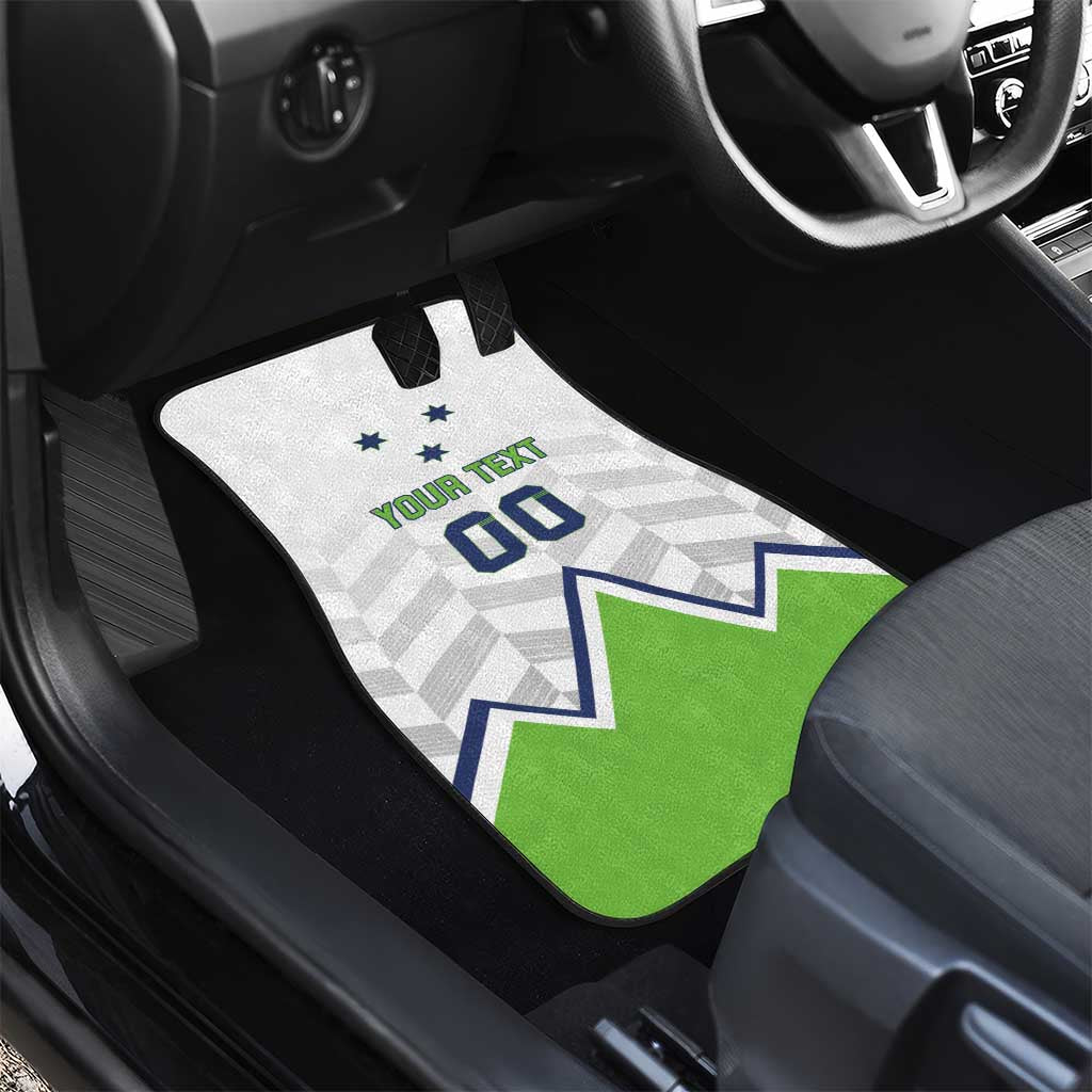 Custom Slovenia Hockey Car Mats Risi Go Champions