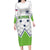 Custom Slovenia Hockey Family Matching Long Sleeve Bodycon Dress and Hawaiian Shirt Risi Go Champions