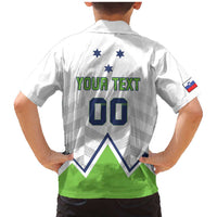 Custom Slovenia Hockey Family Matching Mermaid Dress and Hawaiian Shirt Risi Go Champions