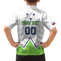 Custom Slovenia Hockey Family Matching Puletasi and Hawaiian Shirt Risi Go Champions