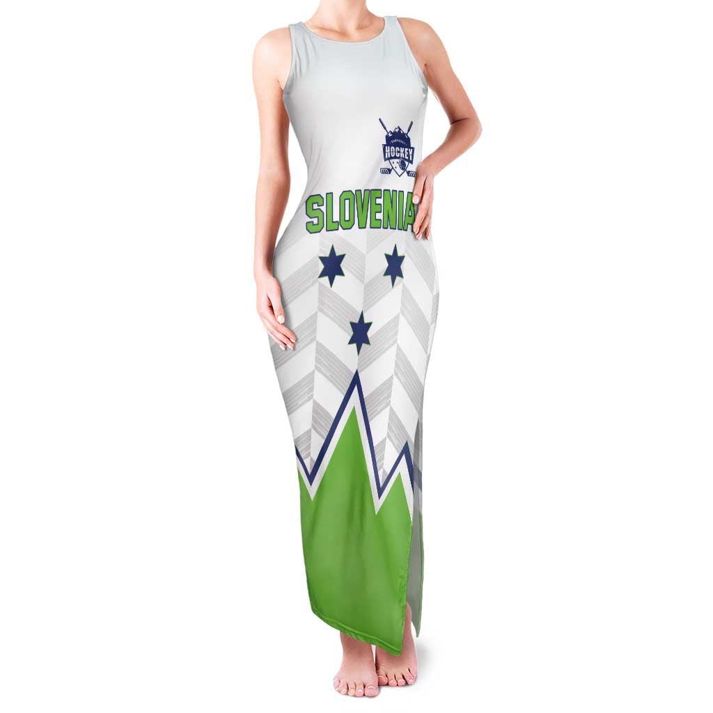 Custom Slovenia Hockey Family Matching Tank Maxi Dress and Hawaiian Shirt Risi Go Champions