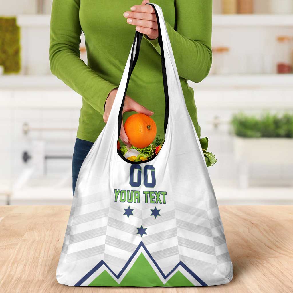 Custom Slovenia Hockey Grocery Bag Risi Go Champions