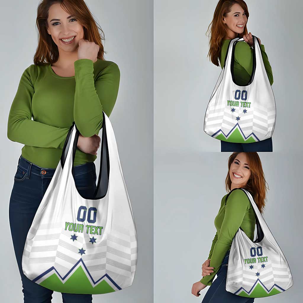 Custom Slovenia Hockey Grocery Bag Risi Go Champions