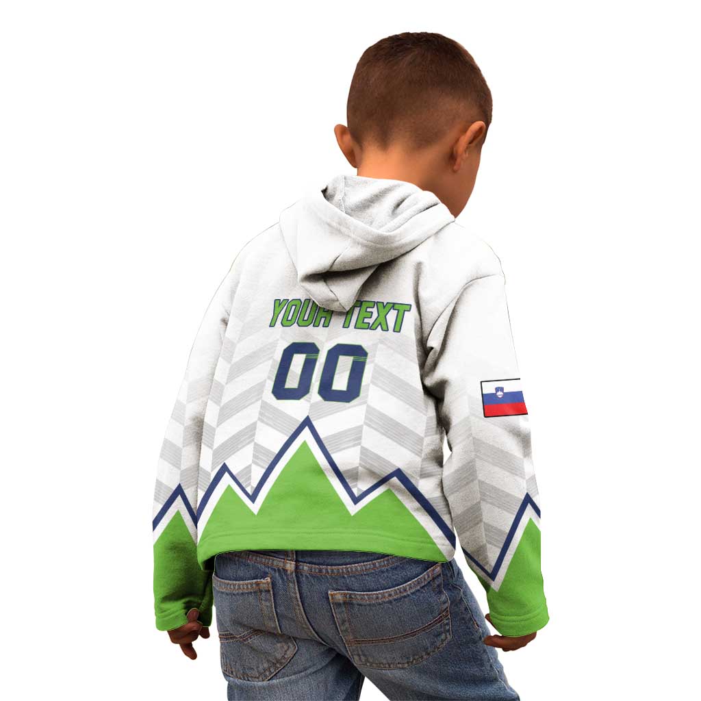 Custom Slovenia Hockey Kid Hoodie Risi Go Champions