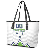 Custom Slovenia Hockey Leather Tote Bag Risi Go Champions