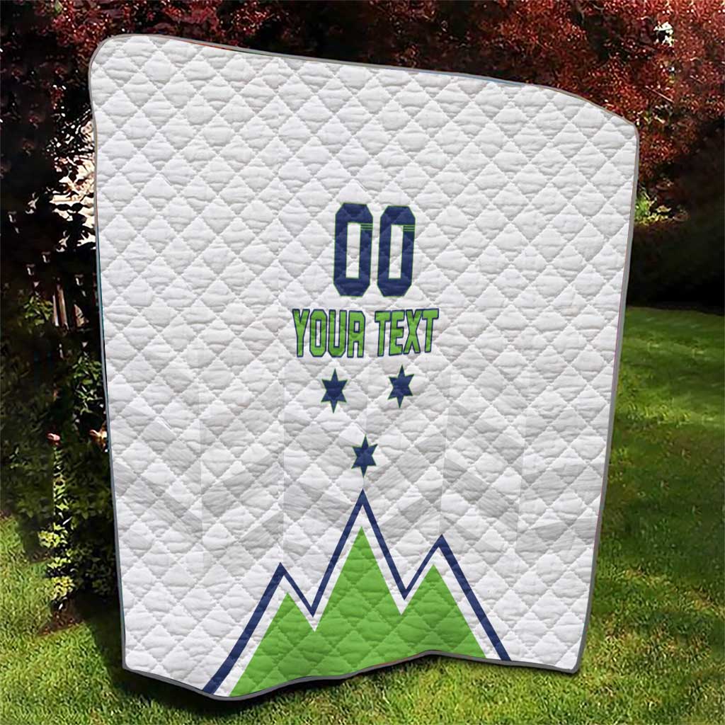 Custom Slovenia Hockey Quilt Risi Go Champions