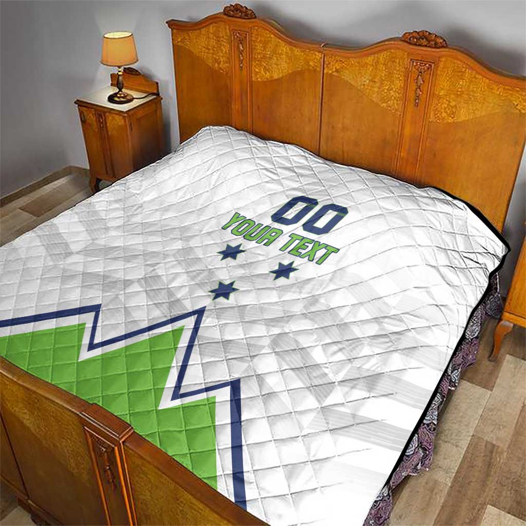 Custom Slovenia Hockey Quilt Risi Go Champions