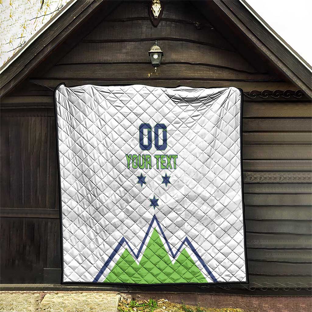 Custom Slovenia Hockey Quilt Risi Go Champions