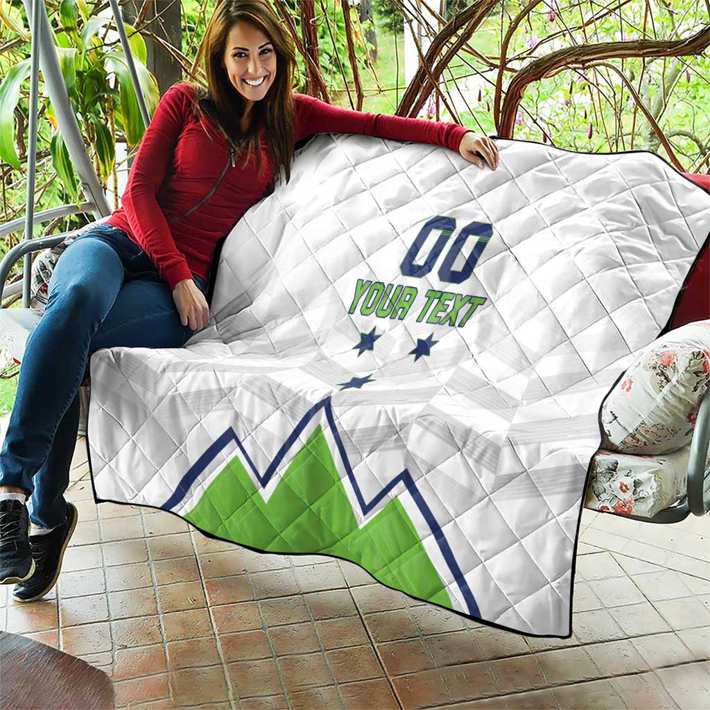 Custom Slovenia Hockey Quilt Risi Go Champions