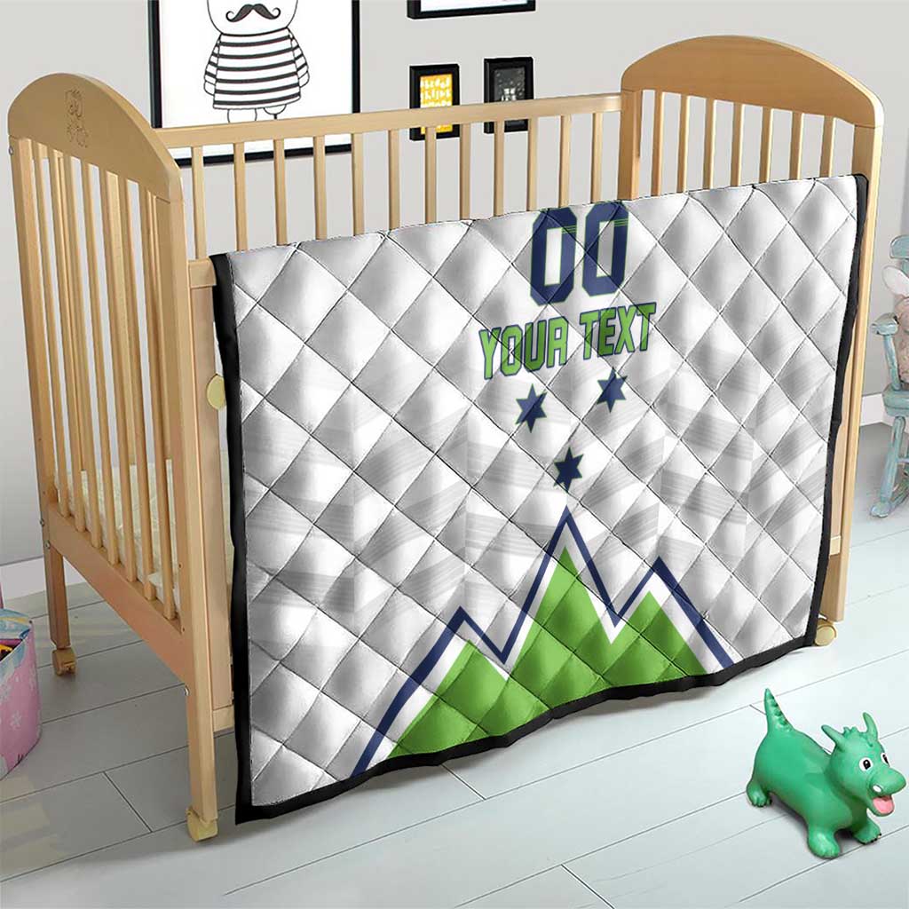 Custom Slovenia Hockey Quilt Risi Go Champions