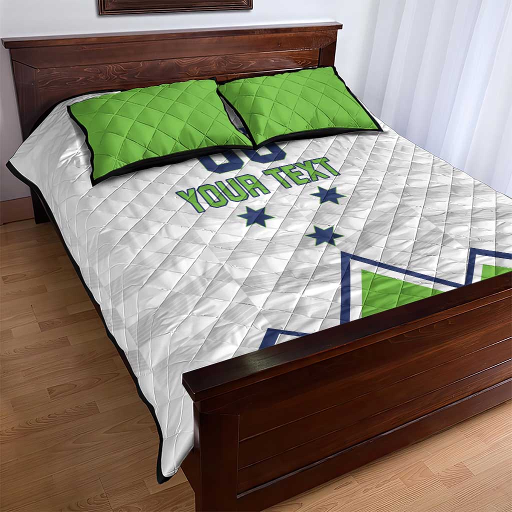 Custom Slovenia Hockey Quilt Bed Set Risi Go Champions