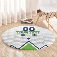 Custom Slovenia Hockey Round Carpet Risi Go Champions