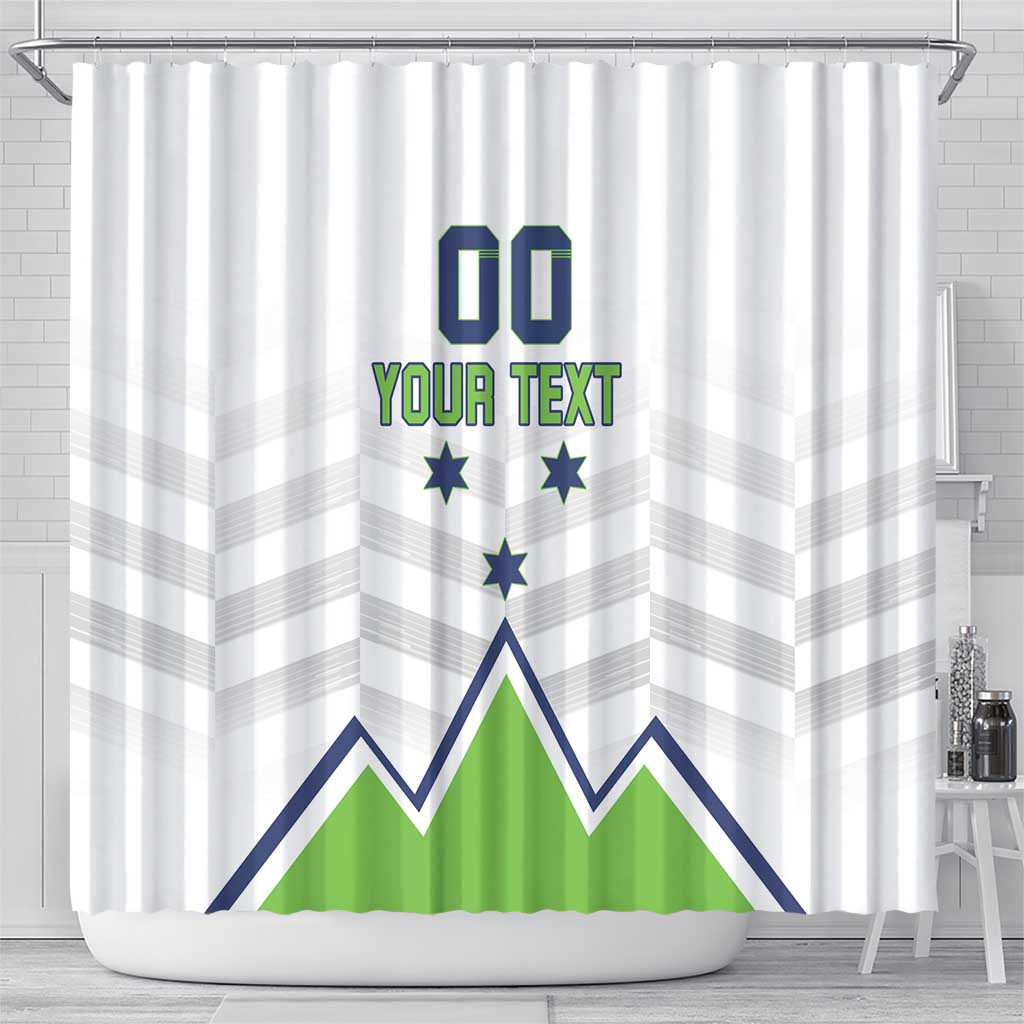 Custom Slovenia Hockey Shower Curtain Risi Go Champions