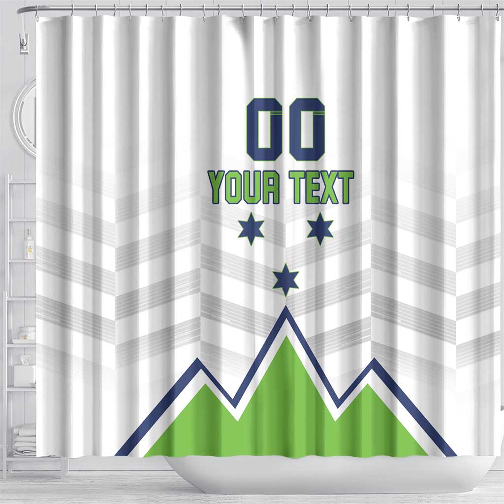 Custom Slovenia Hockey Shower Curtain Risi Go Champions