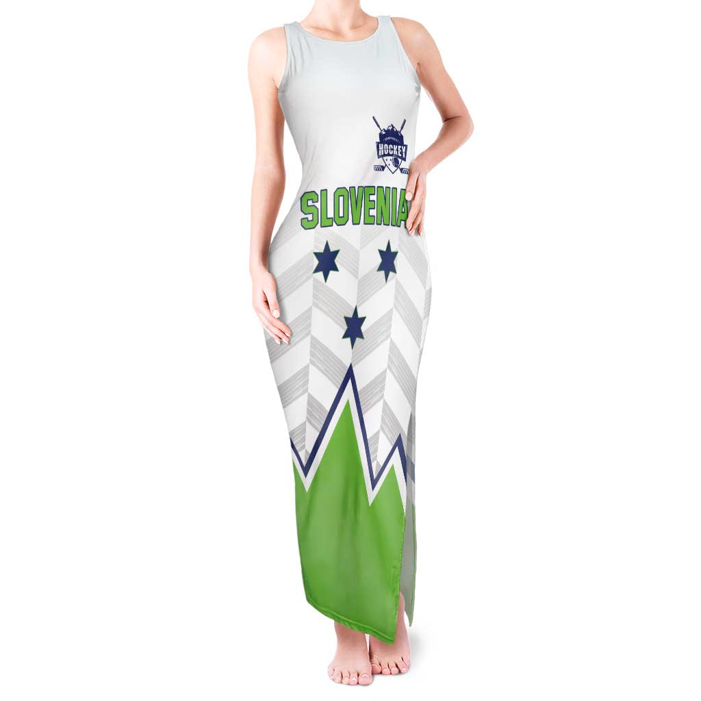 Custom Slovenia Hockey Tank Maxi Dress Risi Go Champions