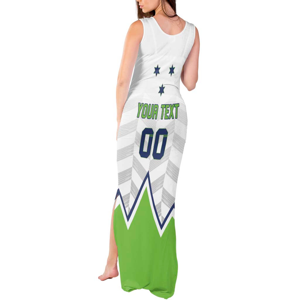 Custom Slovenia Hockey Tank Maxi Dress Risi Go Champions
