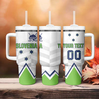 Custom Slovenia Hockey Tumbler With Handle Risi Go Champions