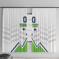 Custom Slovenia Hockey Window Curtain Risi Go Champions