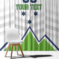 Custom Slovenia Hockey Window Curtain Risi Go Champions