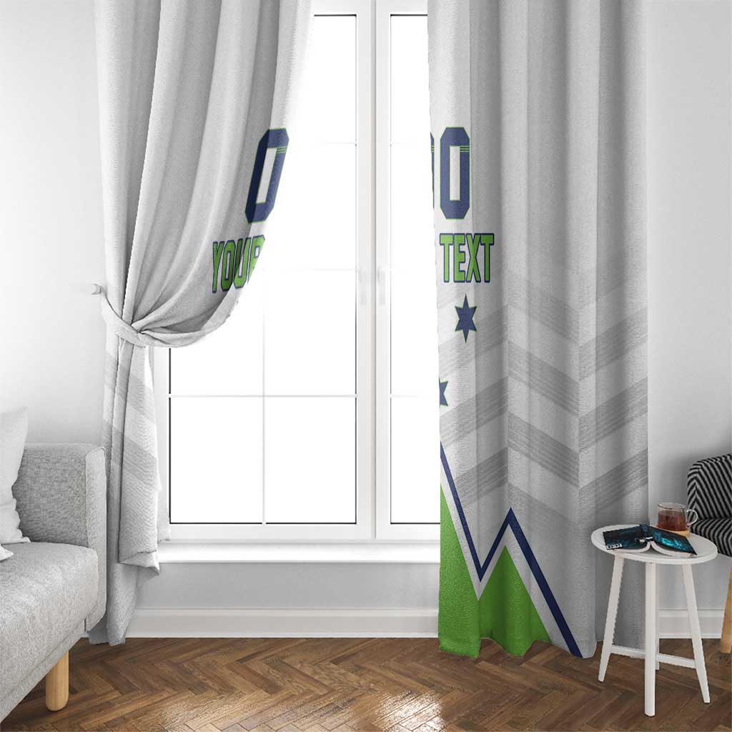 Custom Slovenia Hockey Window Curtain Risi Go Champions