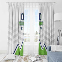 Custom Slovenia Hockey Window Curtain Risi Go Champions