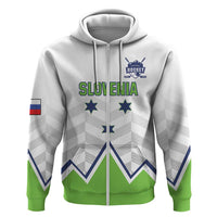 Custom Slovenia Hockey Zip Hoodie Risi Go Champions