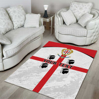 Personalized Sardinia Area Rug Flag Style