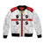 Personalized Sardinia Bomber Jacket Flag Style