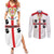 Personalized Sardinia Couples Matching Summer Maxi Dress and Long Sleeve Button Shirt Flag Style