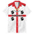 Personalized Sardinia Family Matching Long Sleeve Bodycon Dress and Hawaiian Shirt Flag Style