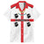 Personalized Sardinia Family Matching Short Sleeve Bodycon Dress and Hawaiian Shirt Flag Style