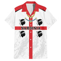 Personalized Sardinia Hawaiian Shirt Flag Style