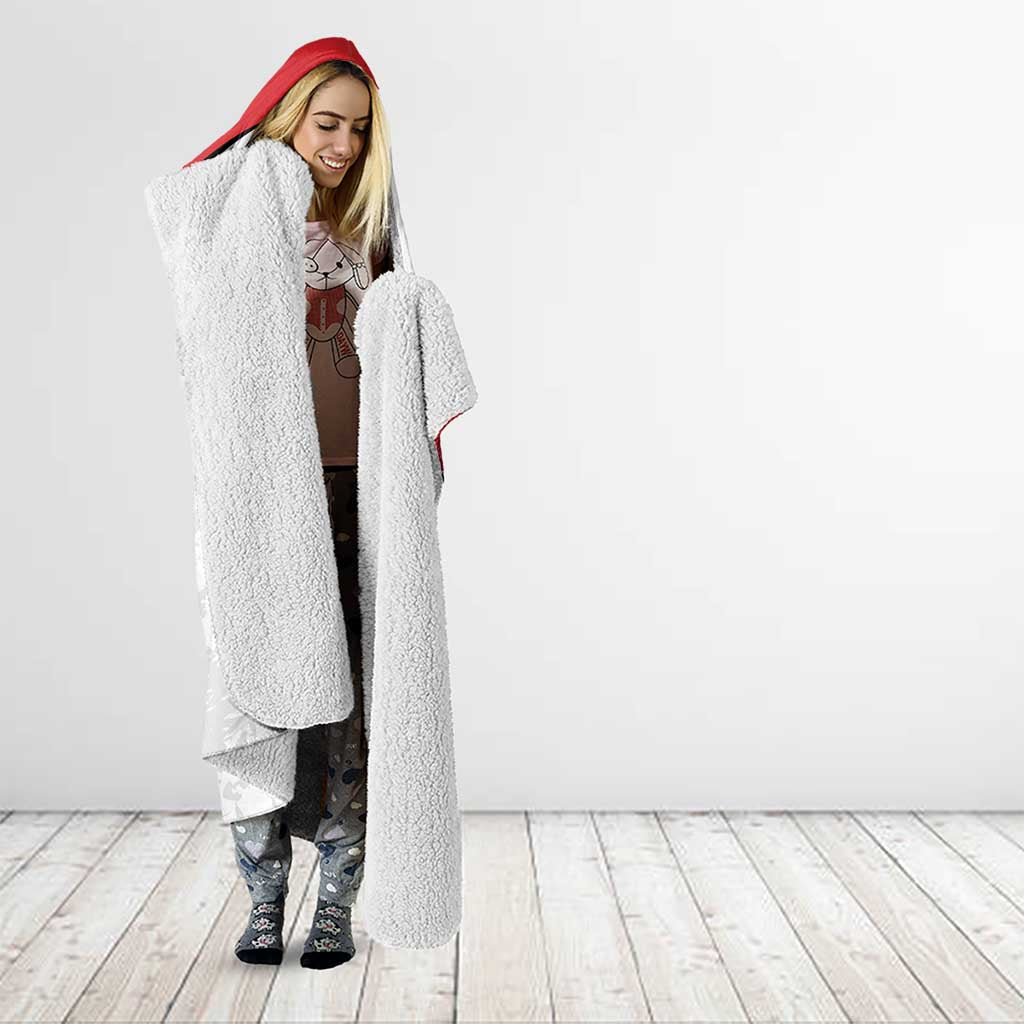 Personalized Sardinia Hooded Blanket Flag Style