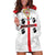 Personalized Sardinia Hoodie Dress Flag Style